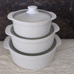 3 set of soup bowls